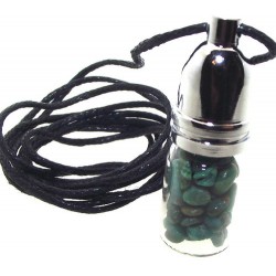 Sacred Turquoise Mojo Bottle Pendant